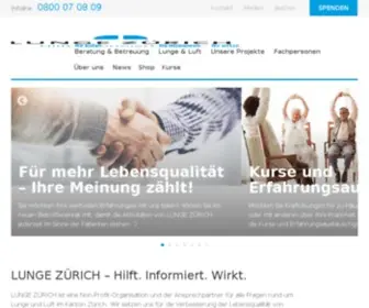 Lunge-Zuerich.ch(Lunge-Z) Screenshot