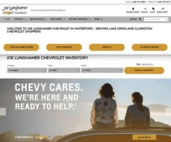 Lunghamerchevy.com Screenshot