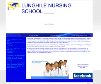 Lunghile.co.za(Lunghile Nursing School) Screenshot