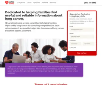 Lunginjuries.org(Lung Injuries) Screenshot