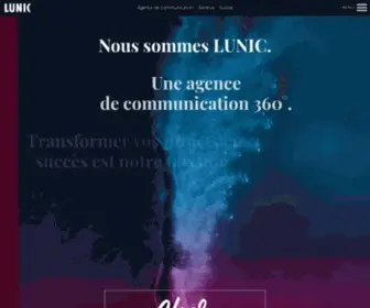 Lunic.ch(Genève) Screenshot