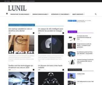 Lunil.com(L'innovation dans le monde) Screenshot