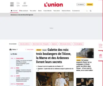 Lunion.fr(Accueil) Screenshot