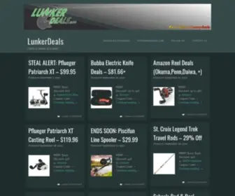 Lunkerdeals.com(Catch a Lunker of a Deal) Screenshot
