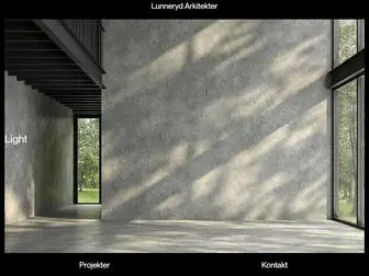 Lunneryd.com(Lunneryd Arkitekter. Arkitekt från Västkusten) Screenshot