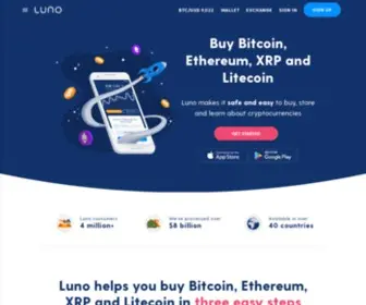 Luno.com(Buy Bitcoin) Screenshot