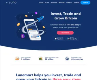 Lunoprime.com(Trade And Grow Your Bitcoin) Screenshot