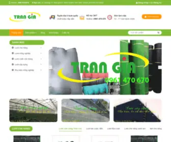 Luoitrangia.com(Chuyên phân phối sỉ lẻ các loại lưới nông nghiệp) Screenshot