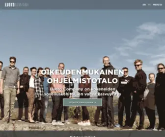 Luotocompany.fi(Luoto Company) Screenshot