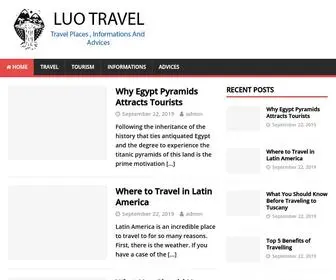 Luotravel.com(The premium domain name) Screenshot