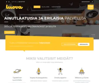 Luovamainos.fi(Luova Mainos) Screenshot