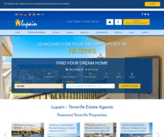 Lupain.com(Tenerife Estate Agents For Property Sales & Rentals) Screenshot