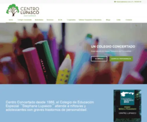 Lupasco.com(Trastornos de Personalidad) Screenshot