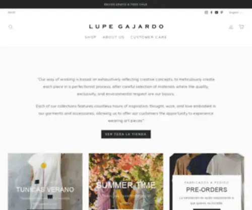 Lupegajardo.com(Lupe Gajardo) Screenshot
