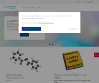 Luperox.com(Luperox® organic peroxides) Screenshot