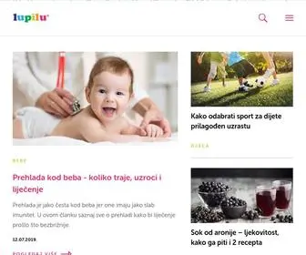 Lupilu.hr(Sve za mame i njihove mališane) Screenshot