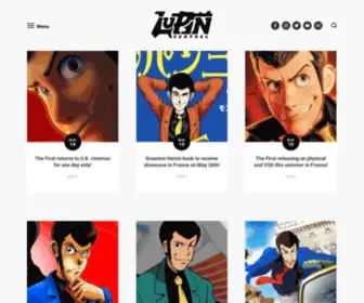 Lupincentral.com(Lupin Central) Screenshot