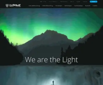 Lupine.de(Lupine Lighting Systems) Screenshot
