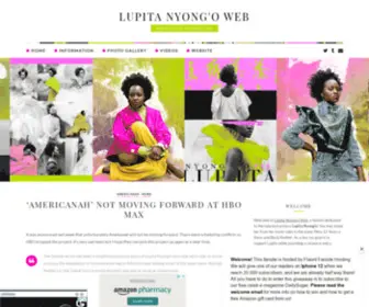 Lupita-Nyongo.com(Lupita Nyong'o Web) Screenshot