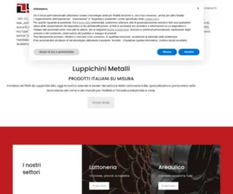 Luppichinimetalli.it(Luppichini) Screenshot