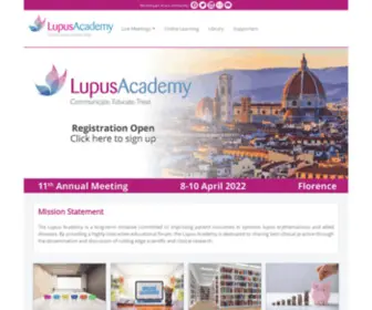 Lupus-Academy.org(Lupus Academy) Screenshot