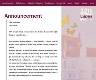 Lupus2020.eu(Announcement) Screenshot