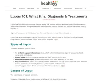 Lupusalliance.org(Healthyy) Screenshot