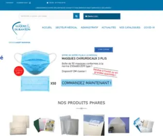 Luquet-Duranton.fr(Imprimés médicaux et administratifs standards ou personnalisables) Screenshot