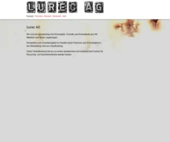 Lurec.ch(Lurec AG) Screenshot