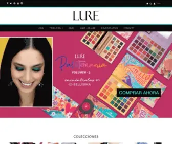Lurecosmetics.com(Lure Cosmetics) Screenshot