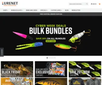 Lurenet.com(Lurenet Fishing Headquarters) Screenshot