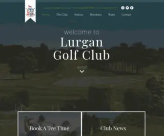 Lurgangolfclub.com(Lurgan) Screenshot