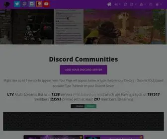 Lurker.tv(Multi-Stream for Discord) Screenshot