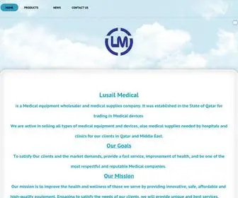 Lusailmedical.com(Lusail Medical) Screenshot