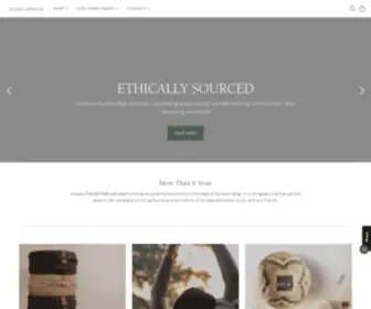 Lusakacollective.com(Ethically Sourced) Screenshot