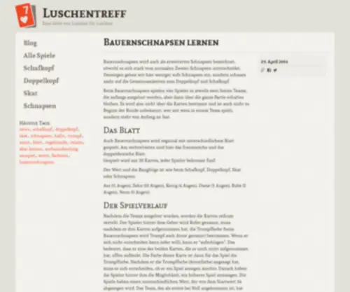 Luschentreff.de(Luschentreff) Screenshot