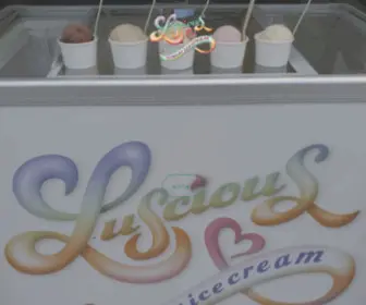 Lusciousliquoricecream.com(Luscious Liquor Ice Cream) Screenshot