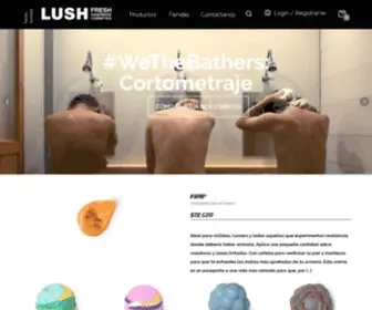 Lush.cl(Lush Fresh Handmade Cosmetics) Screenshot