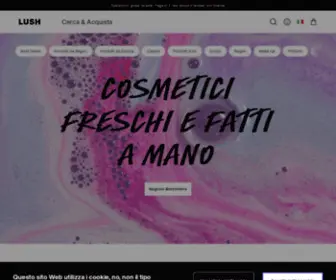 Lush.it(Lush Italia) Screenshot