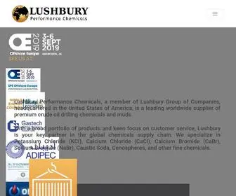 Lushburychemicals.com(LUSHBURY) Screenshot
