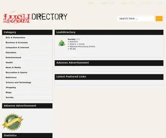 Lushdirectory.com(Lush Directory) Screenshot