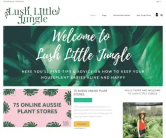 Lushlittlejungle.com(Lush Little Jungle) Screenshot