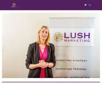 Lushmarketing.ie(Lush Marketing) Screenshot