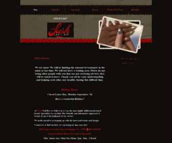 Lushnailbarraleigh.com(Lushnailbarraleigh) Screenshot