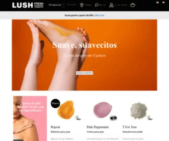 Lushpanama.com(LUSH Panama) Screenshot