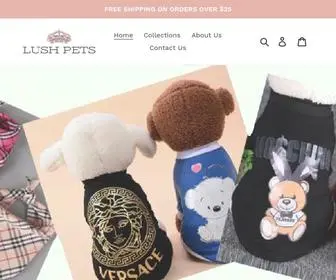 Lushpets.co(Lush pets online pets store) Screenshot