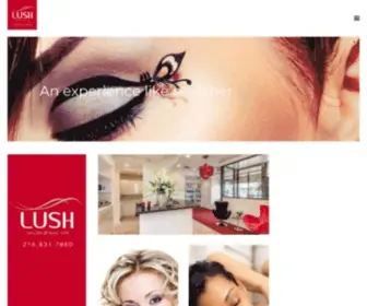 Lushsalon-N-Nailspa.com(LUSH Salon & Nail Spa) Screenshot