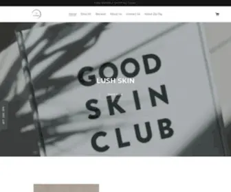 Lushskinau.com(Lush skin) Screenshot