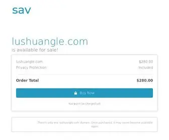 Lushuangle.com(The premium domain name) Screenshot