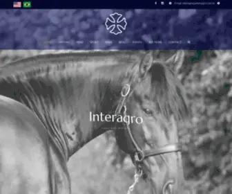 Lusitano-Interagro.com(Interagro english) Screenshot